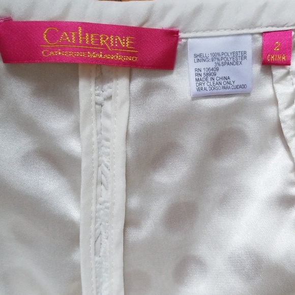 Catherine Malandrino white lace shorts size 2 - Picture 8 of 8